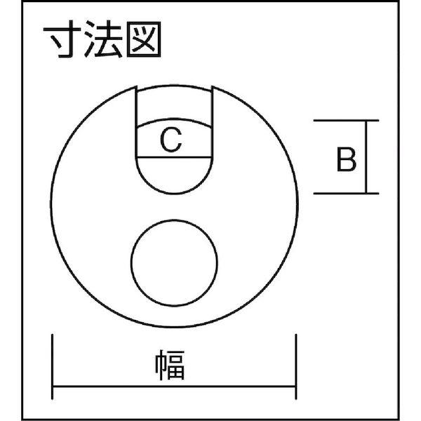 あすつく対応 「直送」 ＡＢＵＳ  24IB70 ディスカス　２４ＩＢ−７０　ステンレス吊 |  | 02