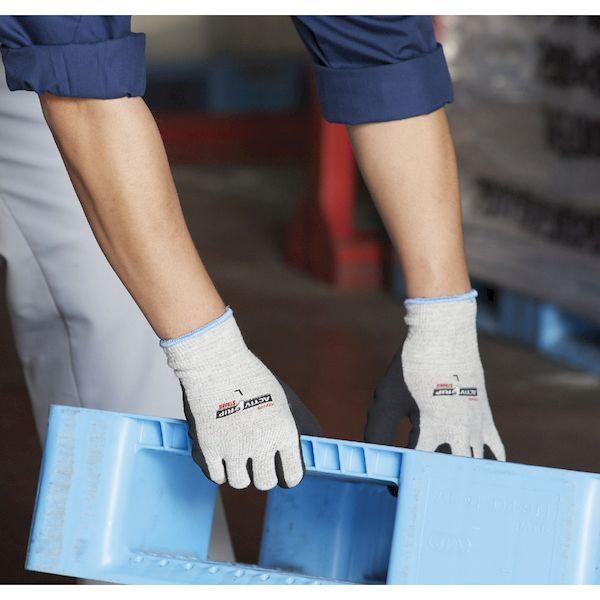 あすつく対応 「直送」 トワロン  523M ニトリル背抜き手袋 アクティブグリップストロング Ｍ |  | 03