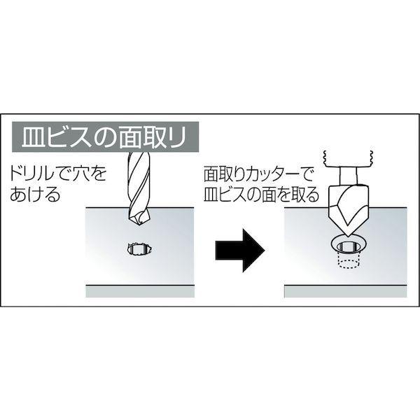 あすつく対応 「直送」 スターエム 5007080 ハイス六角軸面取カッター ８．０ ハイス六角軸面取カッター 5007-080 4962660502088 |  | 01