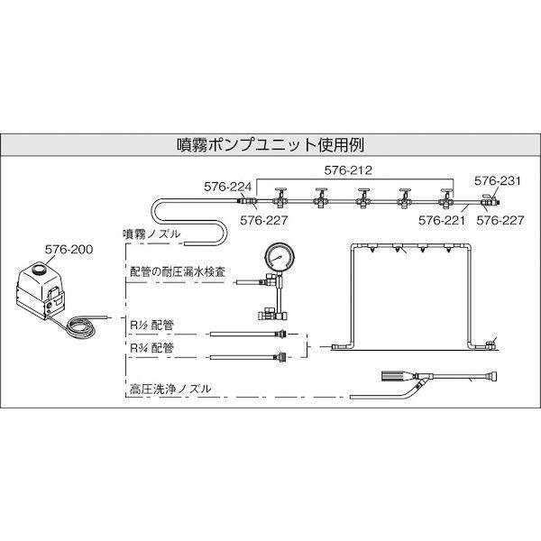 カクダイ 576212 スプリンクラー 噴霧ポンプユニット 576-212 噴霧ポンプユニット KAKUDAI 4972353576258 |  | 01