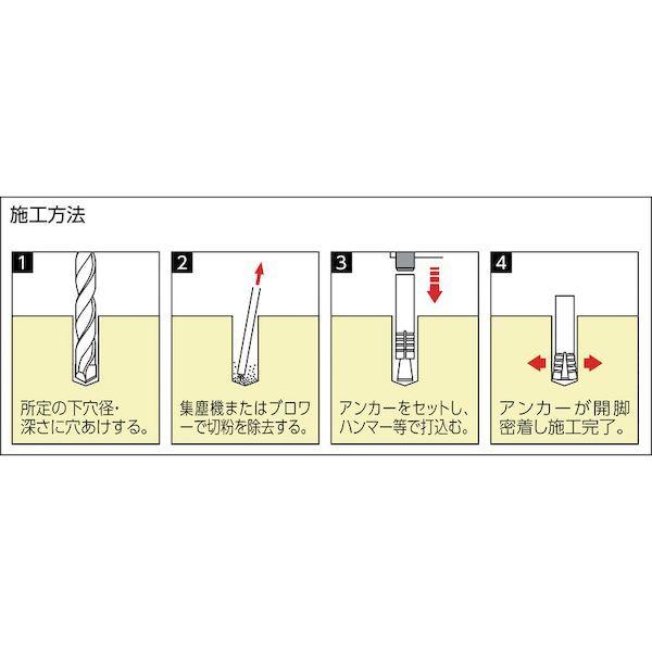 ユニカ AS1045 溶接アンカー　ＡＳ−１０４５ 100入 | ユニカ(工具) | 01