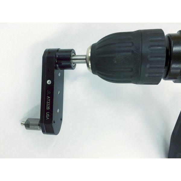 ATI313B ハイスドリル用オプション アングルドリルアタッチメント ストレートオフセット シャンク径１／４−２８ Ｌ４−３／８×Ｗ１５／１６×Ｈ５−１／１６イ | ブランド登録なし | 02