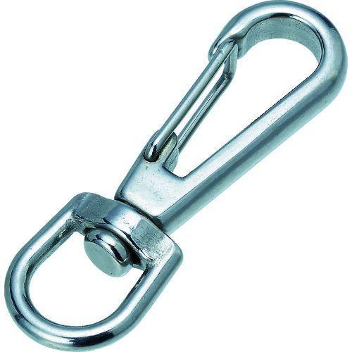 あすつく対応 「直送」 水本  B2403 ステンレス スイベルアイフック 使用荷重０．０５ｋＮ B-2403 水本機械製作所 MIZUMOTO | 