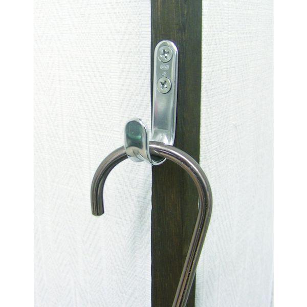 あすつく対応 「直送」 水本  B2457 吊金具 ビス止めタイプ ステンレス シートフックＢ型 長さ３５ｍｍ B-2457 水本機械製作所 MIZUMOTO |  | 01