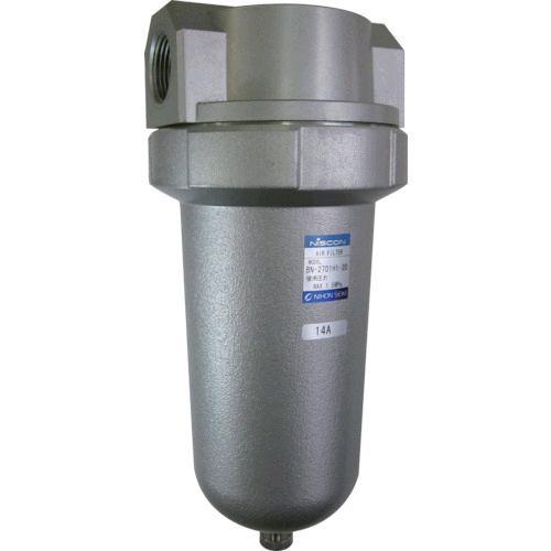あすつく対応 「直送」 日本精器  BN2701H125 エアフィルタ２５Ａ中圧用 BN-2701H1-25 | 