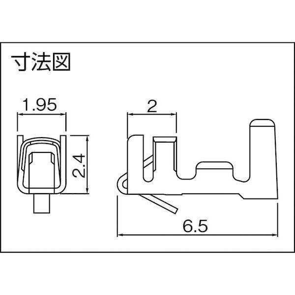 あすつく対応 「直送」 ＪＳＴ BXH001TP0.6 ＸＨコネクタ用コンタクト １００個入 |  | 01