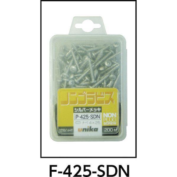 ユニカ F690SDN ノンプラビス シルバー サラ Ｂドリルナシ Ｆ−６９０ＳＤＮ ２０本 |  | 02