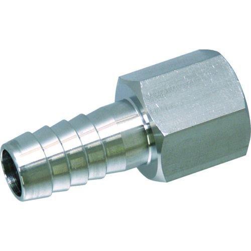 あすつく対応 「直送」 ＡＳＯＨ  HF7314 ＳＵＳ 内ねじホースニップル ＰＴ３／８×Φ１４ アソー HF-7314 | 