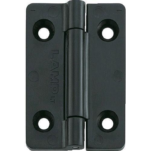 あすつく対応 「直送」 ＬＡＭＰ  HGMF25BL １７００２３８５８ ＨＧ−ＭＦ２５−ＢＬミニフラットトルクヒンジ | 