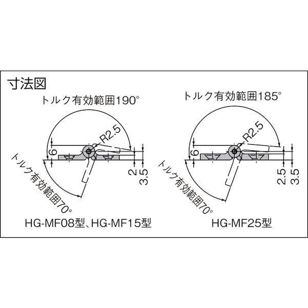 あすつく対応 「直送」 ＬＡＭＰ  HGMF25BL １７００２３８５８ ＨＧ−ＭＦ２５−ＢＬミニフラットトルクヒンジ |  | 02
