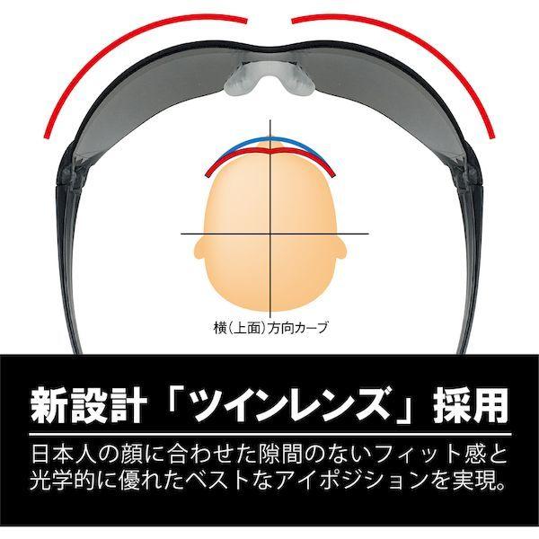 スワン  LF103 　一眼型セーフティグラス レンズ色スモーク テンプルカラーライトスモーク |  | 01