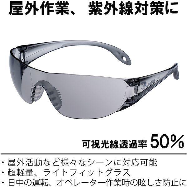 スワン  LF103 　一眼型セーフティグラス レンズ色スモーク テンプルカラーライトスモーク |  | 03