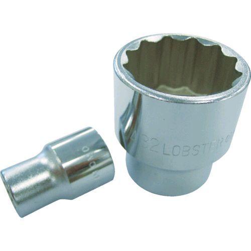 あすつく対応 「直送」 エビ  LM432 ソケット １２角 ３２．０ｍｍ 差込角１２．７ｍｍ ロブテックス LOBSTER | 