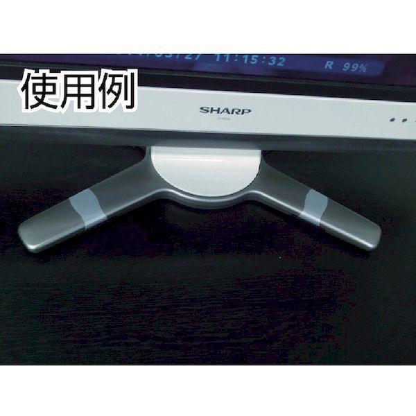 あすつく対応 「直送」 リンテック２１  LV324 薄型テレビストッパーＭ（４個入） LV-324 ミドリ安全 LINTEC21 | ミドリ安全 | 01