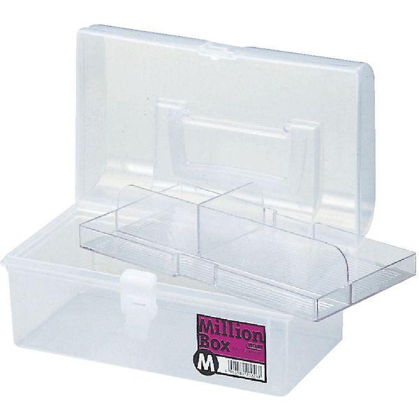 あすつく対応 「直送」 メイホー  MBOXMTM ミリオンＢＯＸＭ 透明 |  | 02