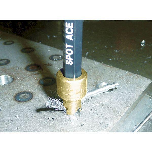 あすつく対応 「直送」 日平  MH65GQ スポットエースカッタークワトロ４枚刃６．５ｍｍ５個入（六角シャンク付） |  | 03