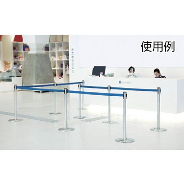 テラモト  SU6605002 ベルトパーテーションスタンドＤ（ステン）ベルト赤 ステンレス |  | 06