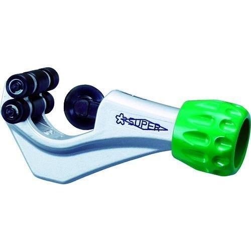 あすつく対応 「直送」 スーパー［TC105NP］ 被覆銅管カッター 被覆銅・銅・アルミ・真鍮・塩ビ管用 切断パイプ外径：５〜３０ｍｍ、最大肉厚５ｍｍ スーパーツ | 