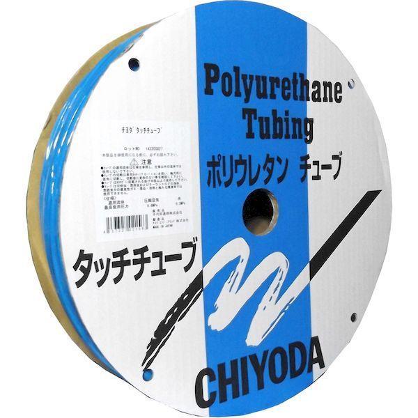 【個数：1個】 チヨダ TE10100LB ポリウレタンチューブ ＴＥタッチチューブ １０ｍｍ／１００ｍ ライトブルー |  | 03