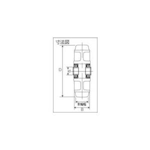 あすつく対応 「直送」 イノアック  TR150AW 牽引台車用キャスター　車輪のみ　Φ１５０ |  | 01