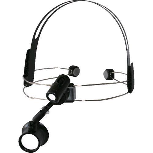 あすつく対応 「直送」 リーフ  WHE50LED ワイヤーヘッドライト付アイルーペ 倍率５倍 | ブランド登録なし