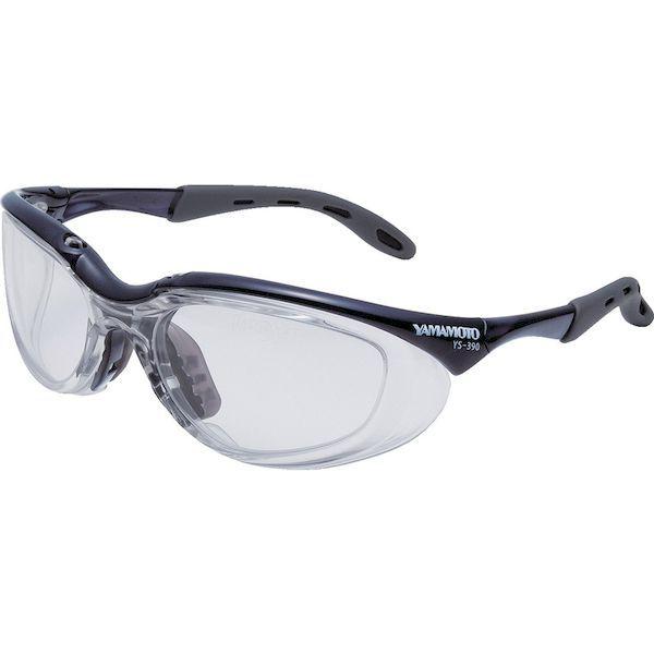 あすつく対応 「直送」 スワン  YS390PETAFBLK 保護めがね　２眼型　ＰＥＴ−ＡＦ |  | 01