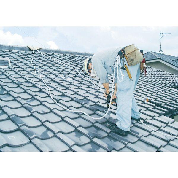 ツヨロン YU300BX 屋根上作業用墜落防止器具 ヤネロップ３００型 一式 |  | 01