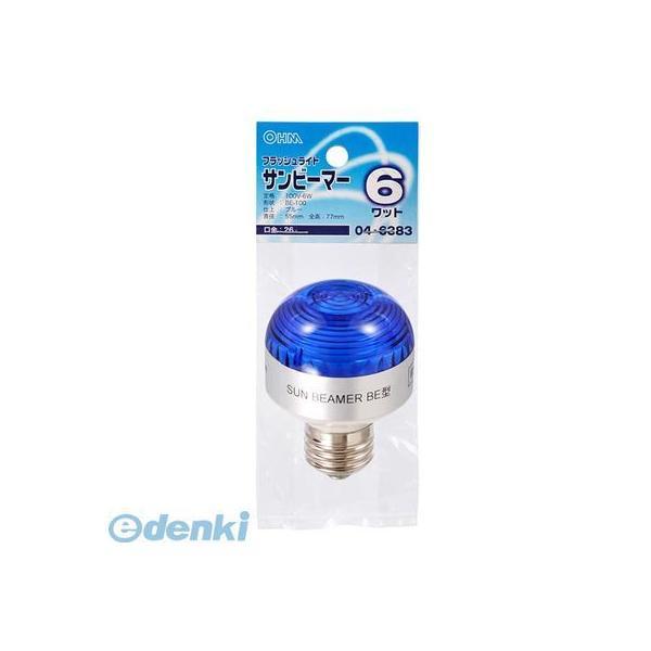 オーム電機 LB-BE0606-A サンビーマー E26 6Wブルー LBBE0606A LB-BE0606-A フラッシュライト | 