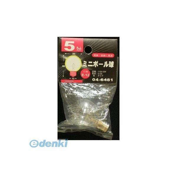 オーム電機 LB-G3205-C ミニボール球G30 E12 5Wクリア LBG3205C LB-G3205-C | 
