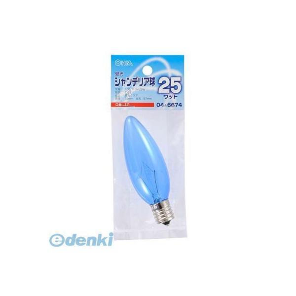 オーム電機 LB-C2725-DC 昼光シャンデリア球E17 25Wクリア LBC2725DC LB-C2725-DC | 