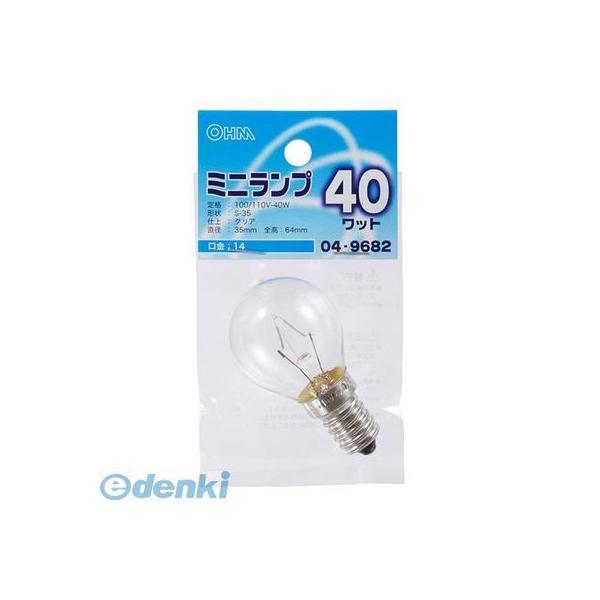 オーム電機 LB-S3440-C ミニランプ（S35/40W/クリア/E14） LBS3440C LB-S3440-C | 