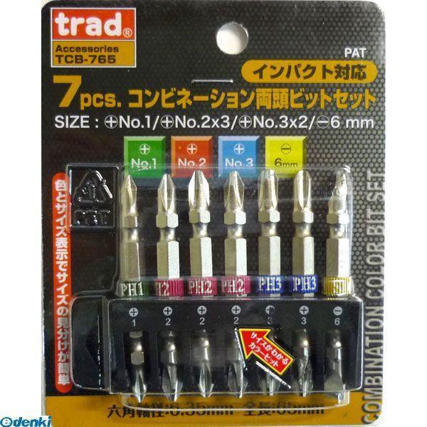直送 代引不可・他メーカー同梱不可 三共コーポレーション 4954458295111 ＴＣＢ−７６５　７ＰＣコンビリョウトウビットセット【キャンセル不 | 