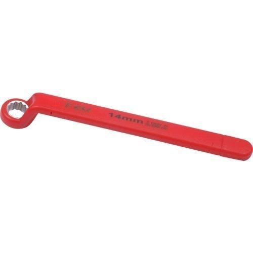 あすつく対応 「直送」 Ｔｅｃｈ−ＥＶ OLC630114A 絶縁めがねレンチ 片口 二面幅寸法１４ｍｍ | 