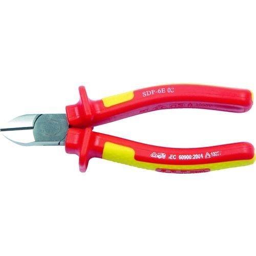 あすつく対応 「直送」 Ｔｅｃｈ−ＥＶ OLCSDP6EA 絶縁工具　強力型ニッパ | 