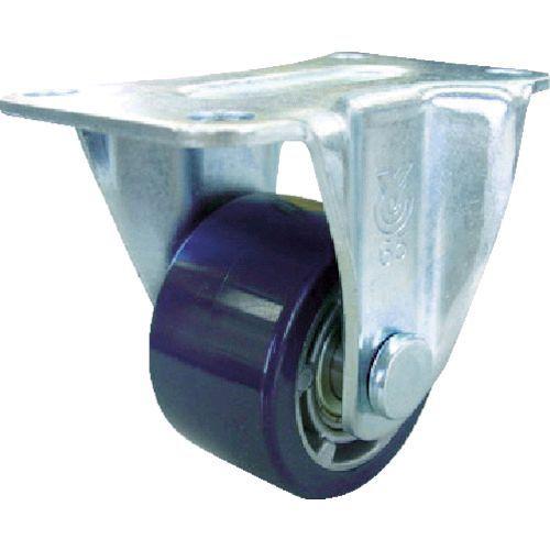 あすつく対応 「直送」 【受注生産品】 ユーエイ HR75AU プレート式 固定 低床キャスター ウレタン 車輪径７５ｍｍ Ｈタイプ ＨＲ型 取付寸法 | 