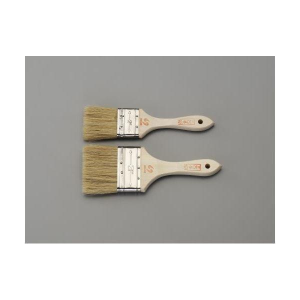 エスコ EA109HA-52 ２本組　油性ペイント・ニス用刷毛 EA109HA52【キャンセル不可】 | 