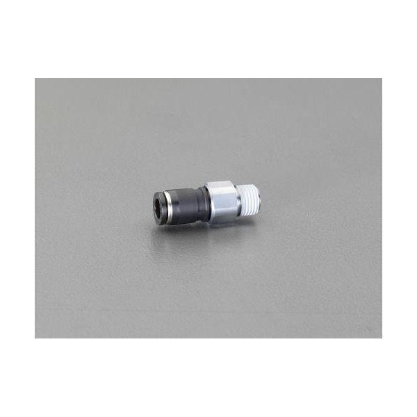 エスコ EA425MA-83 Ｒ３／８“ｘ　８ｍｍ　ロータリーストレートユニオン EA425MA83【キャンセル不可】 | 
