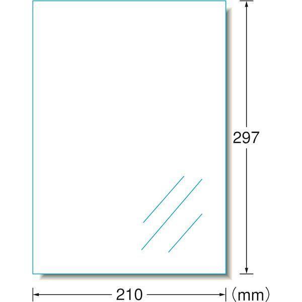 A-one エーワン 28426 ラベルシール［レーザープリンタ］光沢フィルム・透明 Ａ４ １面 １０シート入 ノーカット |  | 01