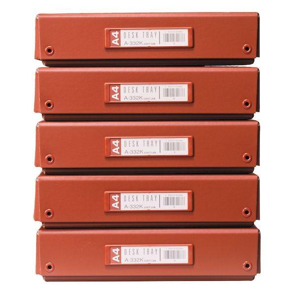 リヒトラブ LIHIT LAB. A-332K-チャ デスクトレー Ａ４ 茶 A4デスクトレー LIHITLAB |  | 01