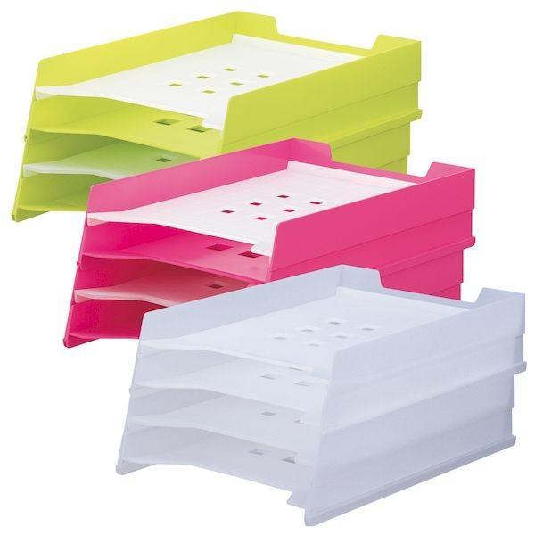 リヒトラブ LIHIT LAB. A-7300-6 マルチレタートレー Ａ４ ６黄緑 LIHITLAB A4タテ A7300-6 |  | 01