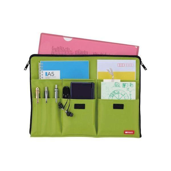 リヒトラブ LIHIT LAB. A-7554-9 バッグ・イン・バッグ Ａ４ ９茶【１個】 バッグインバッグ A4サイズ |  | 02