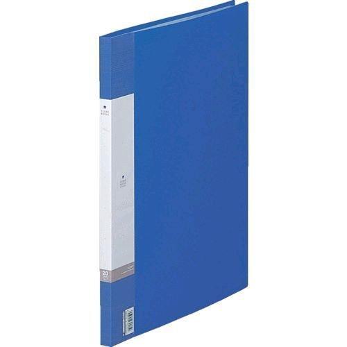 あすつく対応 「直送」 リヒトラブ LIHIT LAB. G3211-8 クリアファイル Ｂ４／Ｓ型 クリヤーブック タテ型・固定式 ポケット２０枚 | 