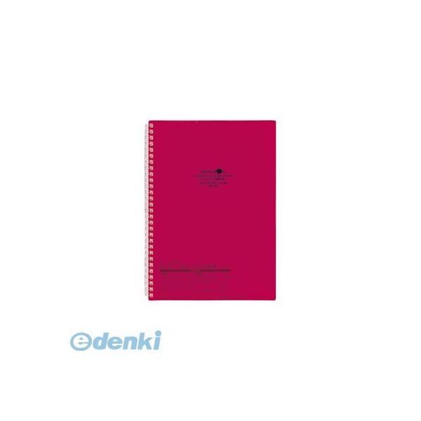 リヒトラブ LIHIT LAB. N-1608-3 ＡＱＵＡ ＤＲＯＰｓ　ツイストリング・ノート セミＢ５・Ｓ型 ２９穴 ３赤【１冊】 | 