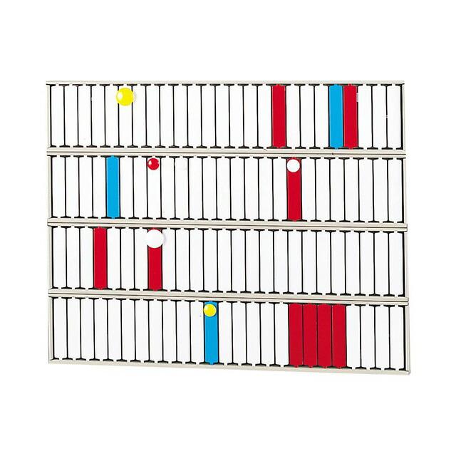 リヒトラブ LIHIT LAB. S-2534 回転標示盤 S2534 回転表示板 100口座 100口座標示札が回転する標示盤 |  | 01