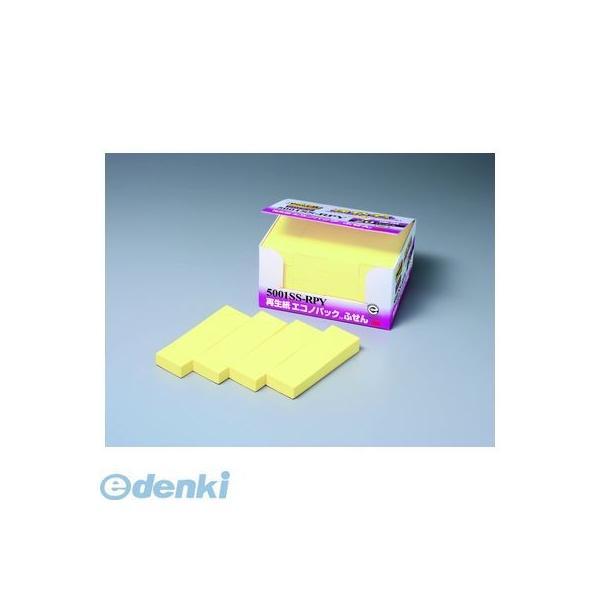 3M スリーエム 5001SS-RPY 強粘着エコノパステルイエロー【２０個】 5001SSRPY ポストイット エコノパック | 