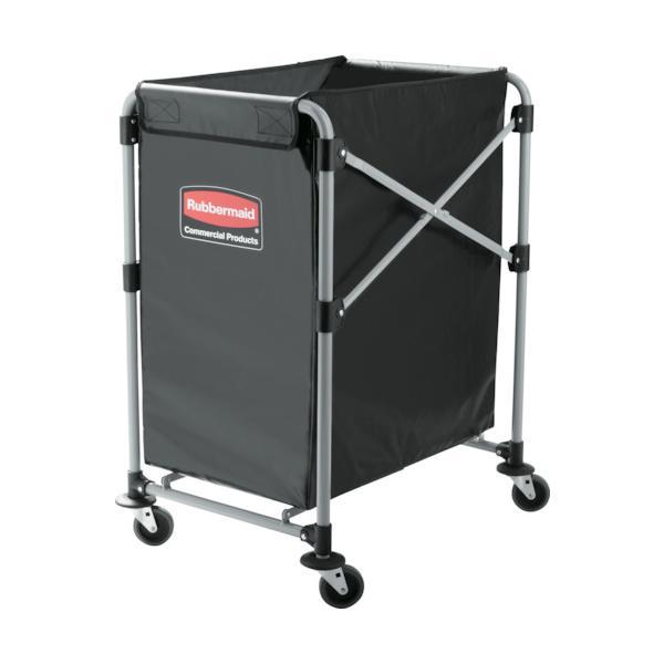 ニューウェル・ラバーメイド社 エレクター 1881749 直送 代引不可・他メーカー同梱不可 Ｘカート　シングルタイプ　ブラック | 