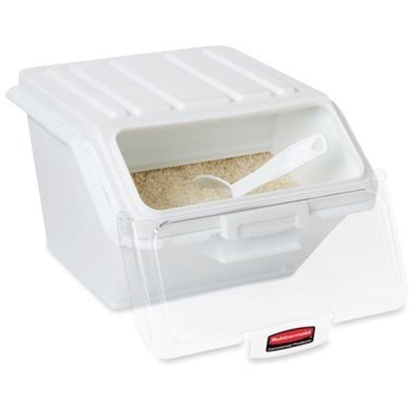 あすつく対応 「直送」 ニューウェル・ラバーメイド社 エレクター 9G6000 イングリディエントビン　卓上タイプ　ホワイト | WHYTO | 02