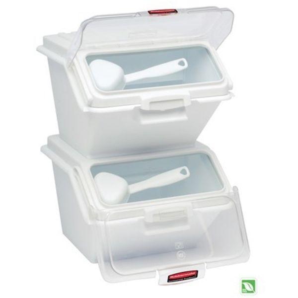 あすつく対応 「直送」 ニューウェル・ラバーメイド社 エレクター 9G6000 イングリディエントビン　卓上タイプ　ホワイト | WHYTO | 03