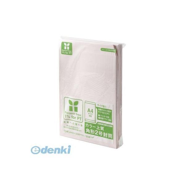 壽堂紙製品工業  02161 カラー上質封筒　角２・１００枚　桜 | 