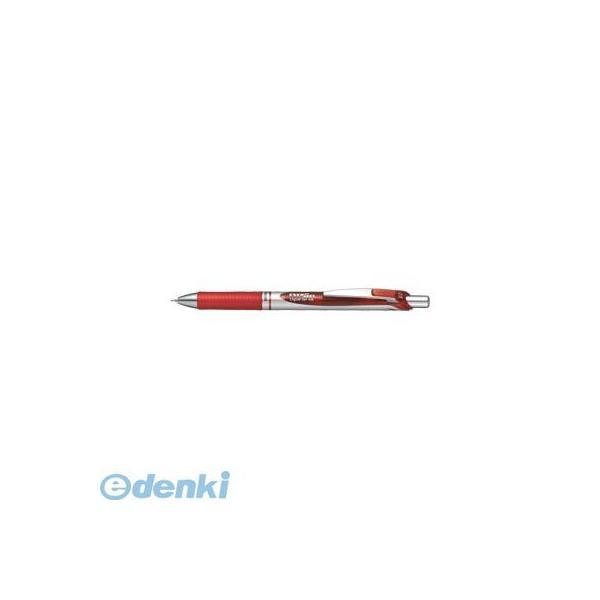 ぺんてる  BLN75Z-B エナージェルＢＬＮ７５シルバー軸 赤【１本】 BLN75ZB ノック式エナージェル | 